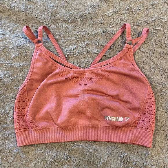 Gymshark Other - Gymshark Pink Strappy Bra size M like new